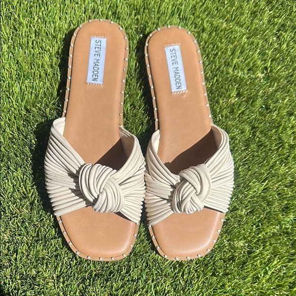 Steve Madden Shoes - Steve Madden Willow Knot Slide on sandals Women Size 8.5